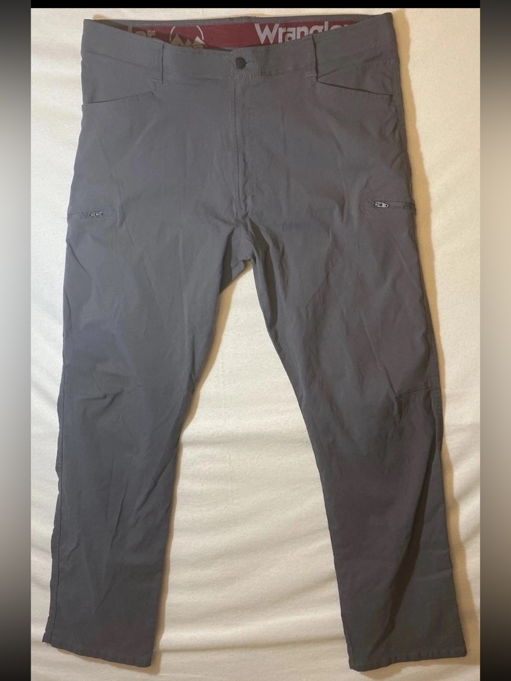 Wrangler Men's Charcoal Cargo Performance Pants